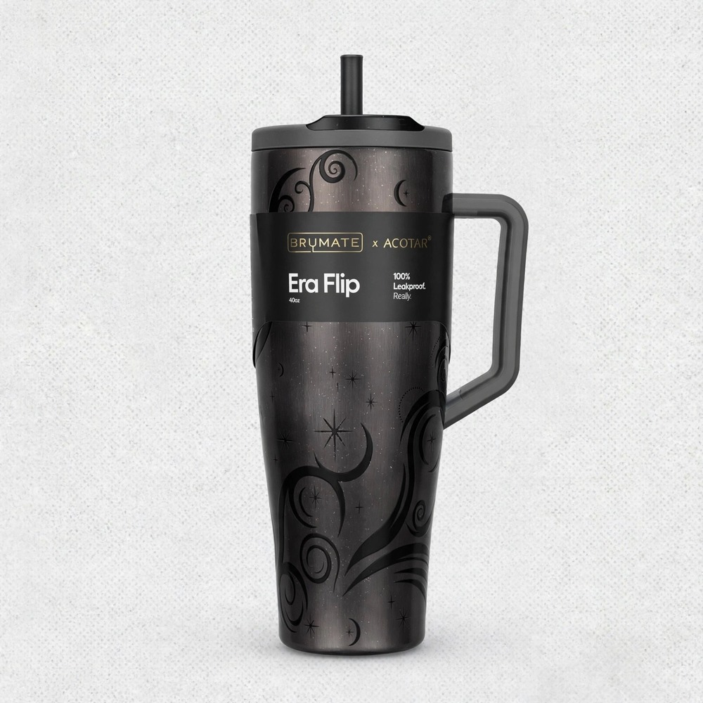 NEW Brumate Acotar Tumbler 40oz Era Flip Court of Thorns Cursebreaker